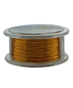WR6724B = Craft Wire Bronze Color Round 24ga 20 YARDS