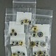 WCR021 = Large Watch Crown Assortment - Yellow & White (21pcs)