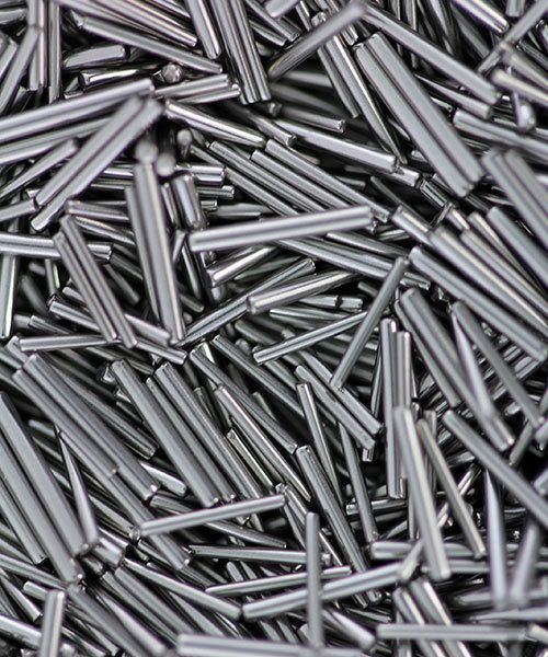 47.660 = TUMBLING MEDIA STAINLESS STEEL PINS 0.5mm FOR MAGNETIC