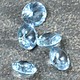 SY6.0MAR = Imitation Birthstone 6.0mm MARCH (Pkg of 5)