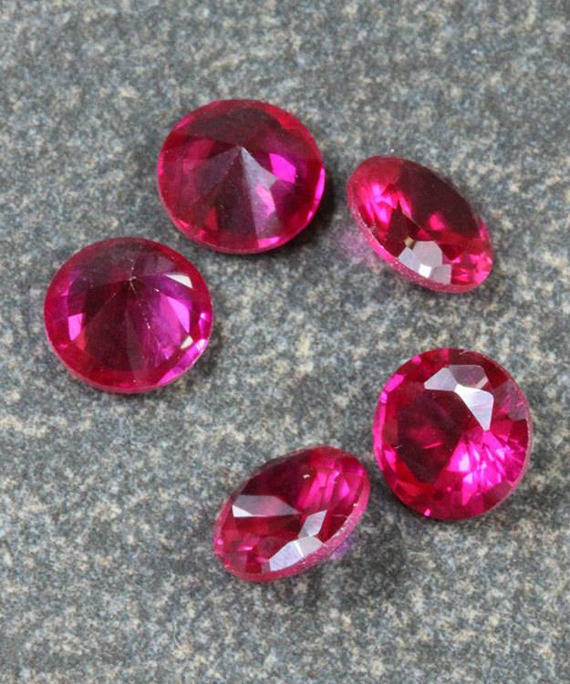 SY6.0JUL = Imitation Birthstone 6.0mm JULY (Pkg of 5)