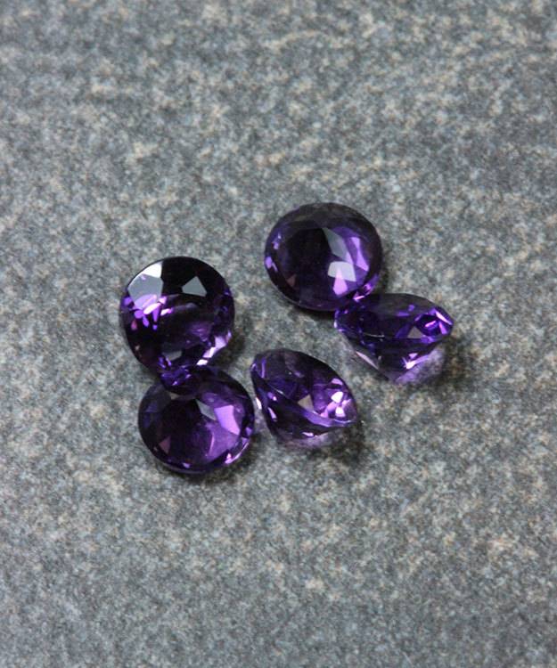 SY5.0FEB = Imitation Birthstone 5.0mm FEBRUARY (Pkg of 5)