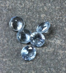 SY4.0MAR = Imitation Birthstone 4.0mm MARCH (Pkg of 5)