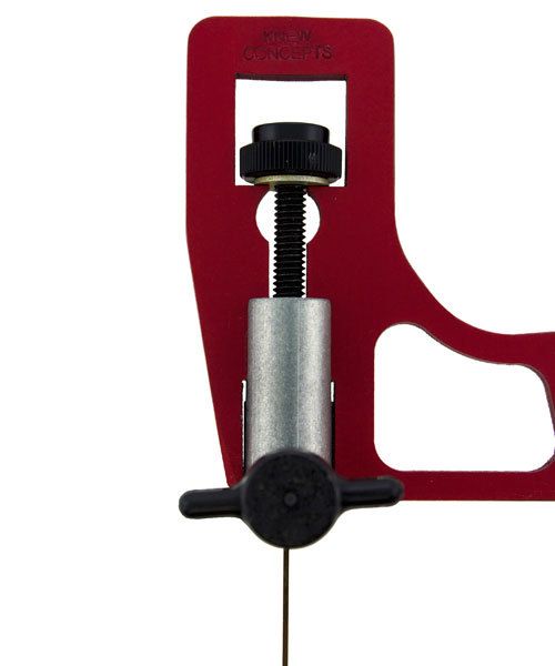 Knew Concepts 3" Screw Tension Fret Saw – Economy Model With 15 TPI Blade For Precise Cutting