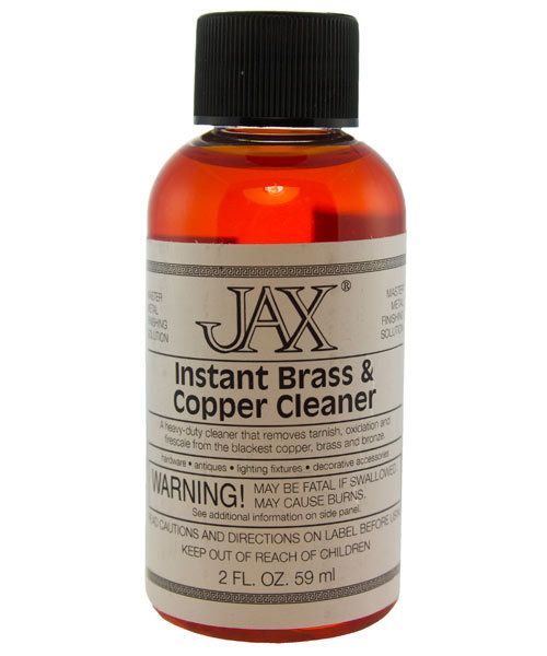 Pm9014 Jax Instant Brass Copper Cleaner 2oz Bottle 