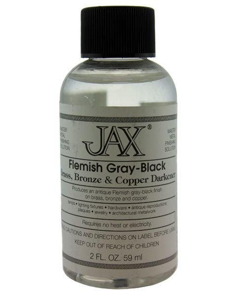 PM9005 = Jax Flemish Gray-Black for Copper, Brass & Bronze 2oz Bottle