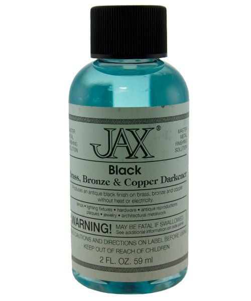 PM9004 = Jax Black Darkener for Copper, Brass & Bronze 2oz Bottle