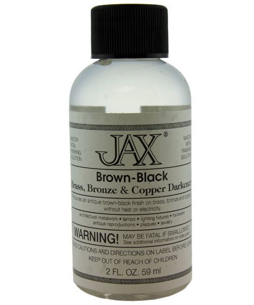 PM9003 = Jax Brown/Black Darkener for Copper, Brass & Bronze 2oz Bottle