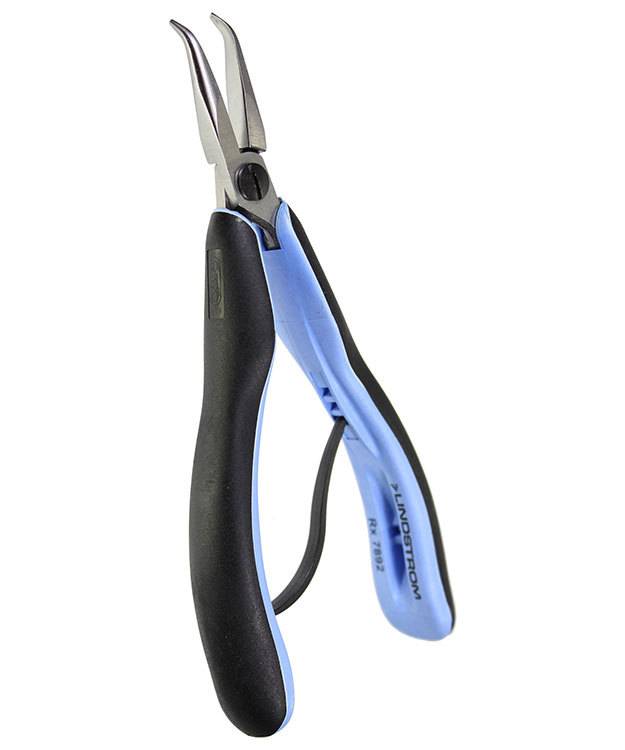 Lindstrom PL7892RX = Lindstrom RX Bent Chain Nose  Pliers