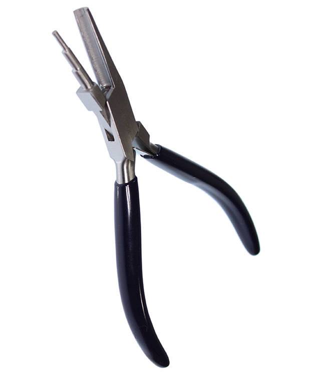 Eurotool PL7480 = Looping Pliers with Stepped Jaw and Concave Jaw by Eurotool