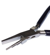 Eurotool PL7470 = Looping Pliers with Stepped Jaw and Flat Jaw by Eurotool