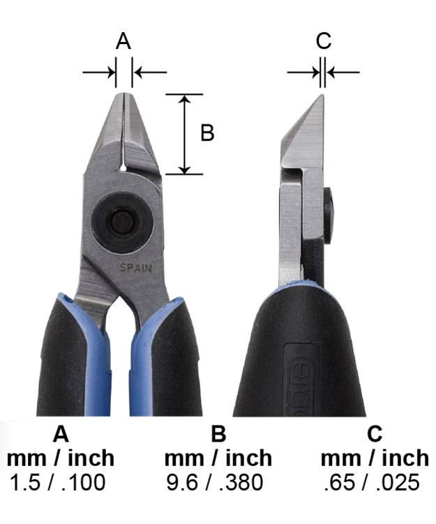 Lindstrom PL7392RX = Lindstrom RX Stubby Angled Flat Nose Pliers (7392RX)