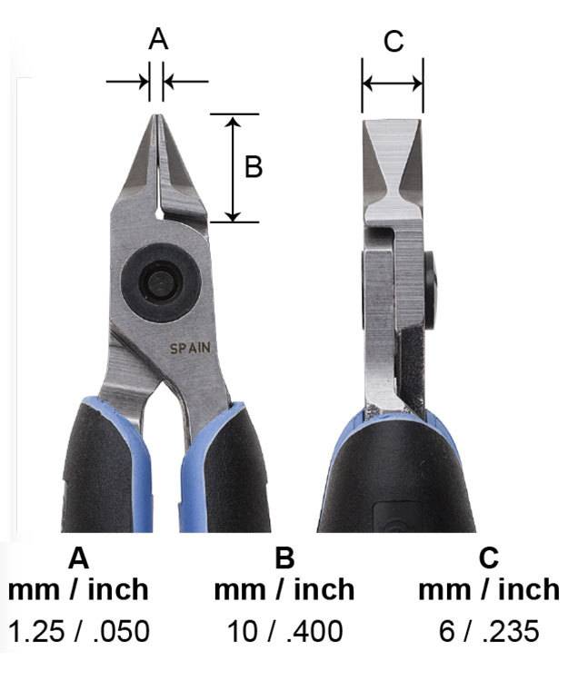 Lindstrom PL7390RX = Lindstrom RX Stubby Straight Flat Nose Pliers (7390RX)