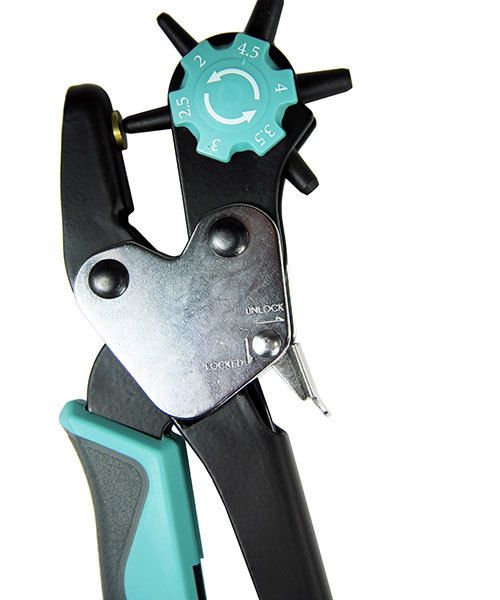 Rotating Leather Punch from 2.0mm to 4.5mm PL1210