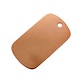 MSC37224 = COPPER SHAPE - DOG TAG 1-1/8'' x 5/8'' (24ga) (Pkg of 10)