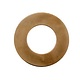 MSC16924 = Copper Washer 24ga 1'' x1/2'' ID (Pkg of 6)