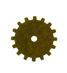 MSBT56424 = Trinity Brass Spoke Gear 19mm Vintage Patina (Pkg of 6)