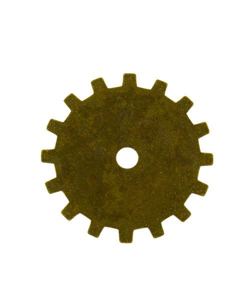 MSBT56424 = Trinity Brass Spoke Gear 19mm Vintage Patina (Pkg of 6)