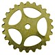 MSBR56524 = Trinity Brass Open Spoke Gear 25mm Antique Gold Color (Pkg of 6)