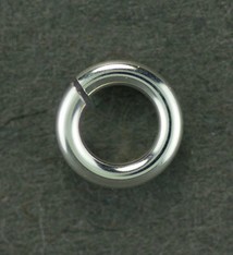 906SP-4.0 = Jumplock Jump Rings 4.0mm OD Silver Plated (Pkg of 200)