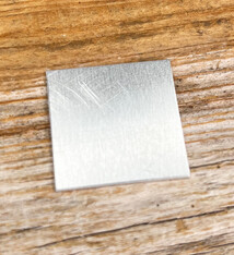 MSAL30320 = Aluminum Shape Square 1" (20ga) (Pkg of 6)