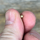 ABF-C03 = Corrugated Round Bead 3mm Gold Filled (Pkg of 10)