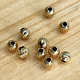 ABF-C03 = Corrugated Round Bead 3mm Gold Filled (Pkg of 10)