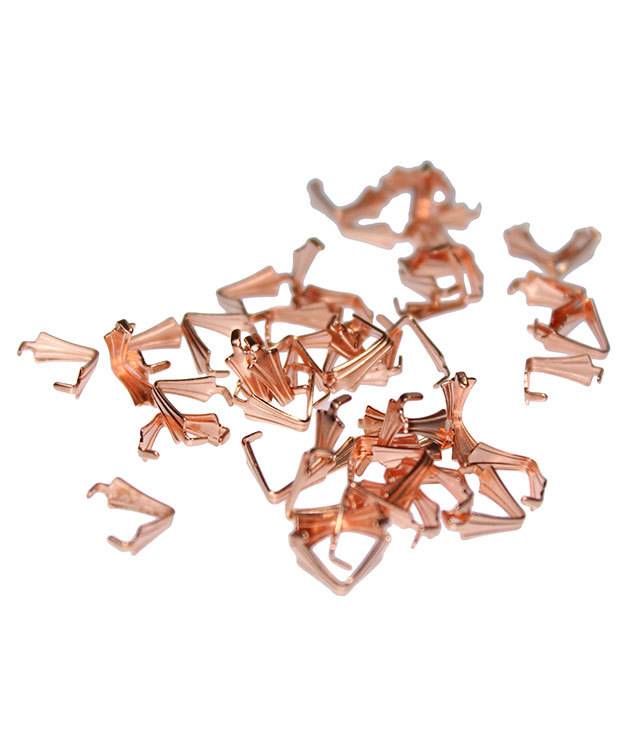 910CU-04 = Copper Pinch Bail (Pkg of 50)