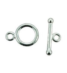911SF-51 = Silver Filled Toggle with 11.6mm Ring and 19mm Bar