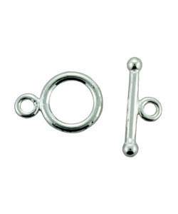 911SF-51 = Silver Filled Toggle with 11.6mm Ring and 19mm Bar