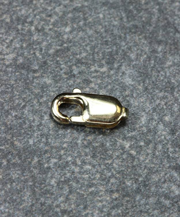 912-12 = Lobster Clasp 3 x 9mm without Ring 14KY Gold
