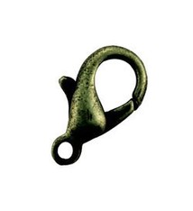 912AB-42 = Lobster Claw Antique Brass 12.5mm (Pkg of 12)