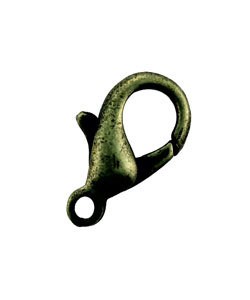 912AB-42 = Lobster Claw Antique Brass 12.5mm (Pkg of 12)