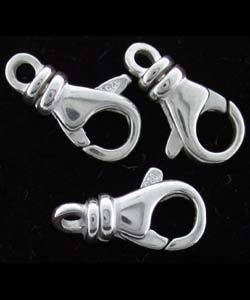 912S-82 = Swivel Trigger Clasp Sterling Silver 6.3 x 13.5mm (Each)