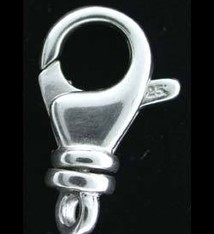 912S-84 = Swivel Trigger Clasp Sterling Silver 9.5 x 19mm (Each)