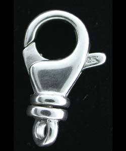 912S-84 = Swivel Trigger Clasp Sterling Silver 9.5 x 19mm (Each)