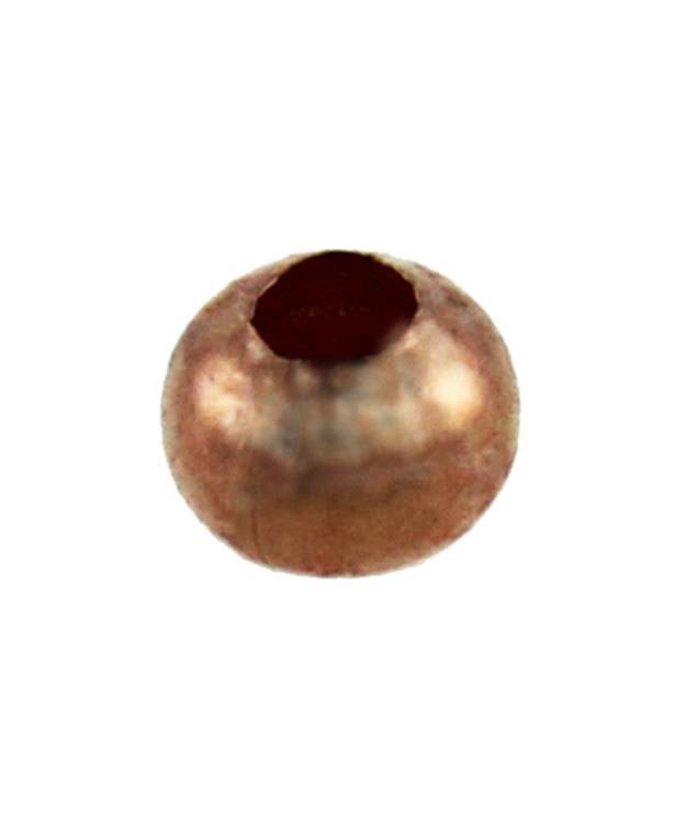 ABCU-R03 = Copper Smooth Rondelle Bead 3.2mm (Pkg of 200)