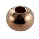 ABCU-R05 = Copper Smooth Rondell Bead 4.8mm (Pkg of 100)