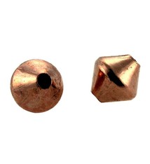 ABCU-RM5 = Copper Rhombo Bead 4.8mm (Pkg of 100)