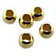 585C-03 = CRIMP BEADS GOLD - PLATED #3, 3.0mm (100)
