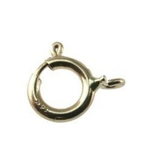 911-22 = Standard Spring Ring Clasp 5mm 10KY Gold
