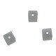 5140CS-92 = Bead Bumper 1.7mm CUBE SILVER (Pkg of 50)