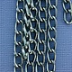 800AL-095HE = Aluminum Curb Chain Hematite 9.3 x 5.3mm Wide 5 feet Long