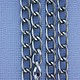 800AL-095TU = Aluminum Curb Chain Taupe 9.3 x 5.3mm Wide 5 feet Long