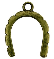 810AB-04 = Wrapper Curved by Artistic Wire Antique Brass Color (Pkg of 6)