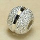 ABS-SDC7 = Sterling Silver Stardust and Diamond Cut Bead 7mm (Pkg of 10)