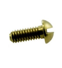 CCBR3033 = Brass Round Head Screw 0.073" (1.85mm) x 3/16" (Pkg of 6)