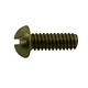 CCBR3043 = Brass Round Head Screw 0.086" (2.18mm) x 3/16" (Pkg of 6)
