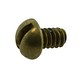 CCBR3053 = Brass Round Head Screw 0.112" (2.84mm) x 3/16" (Pkg of 6)