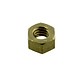 CCBR4003 = Brass Hex Nut for 0.073" SCREW (Size #1) (Pkg of 6)